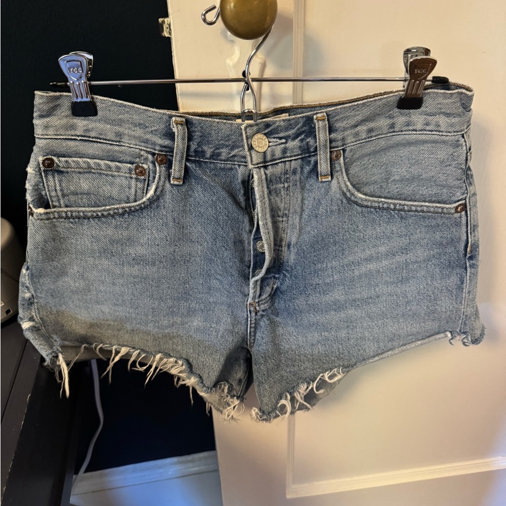 A Golde Parker denim shorts